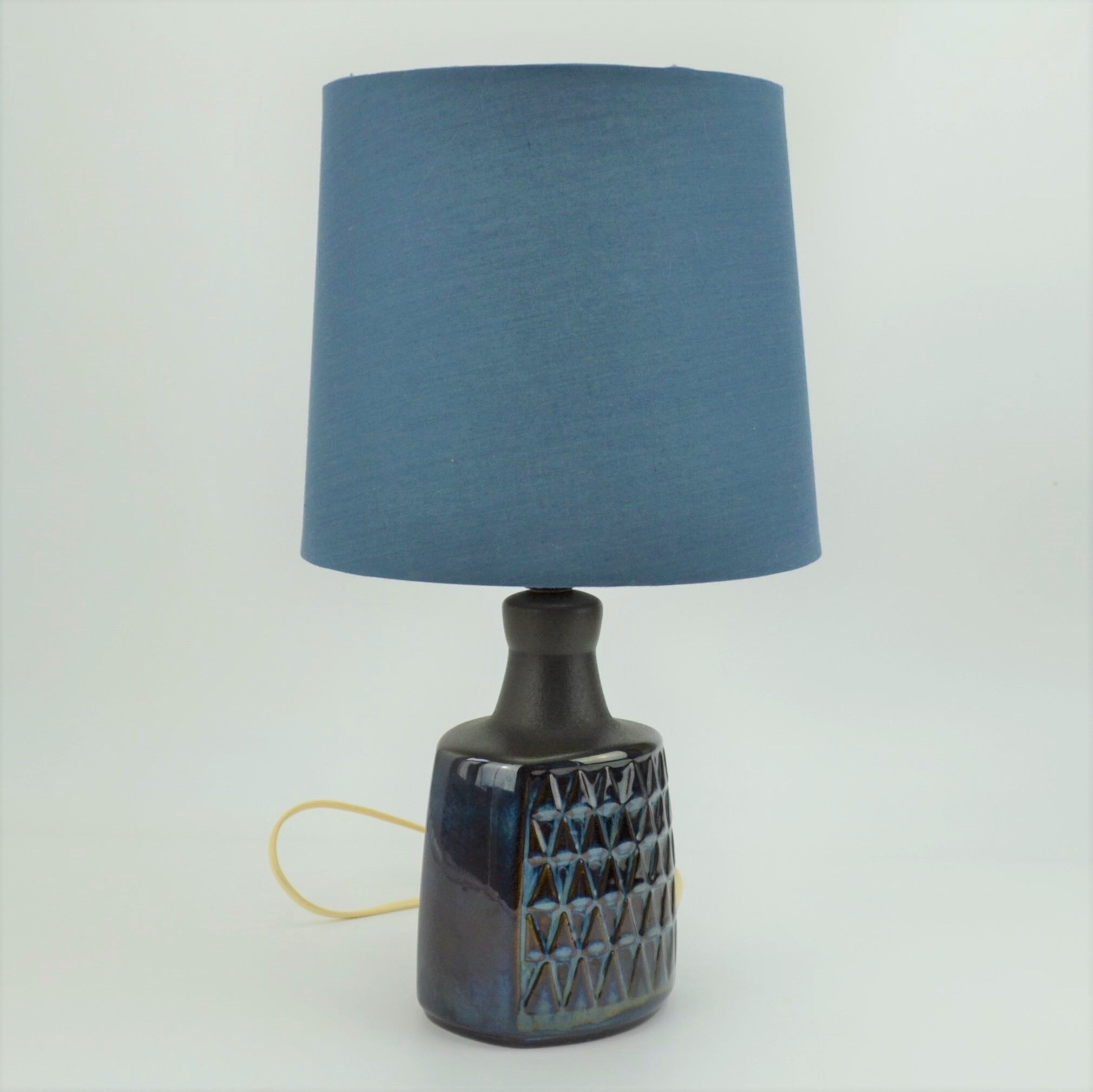 EJ64 series stoneware lamp by Einar Johansen for Søholm Stentøj