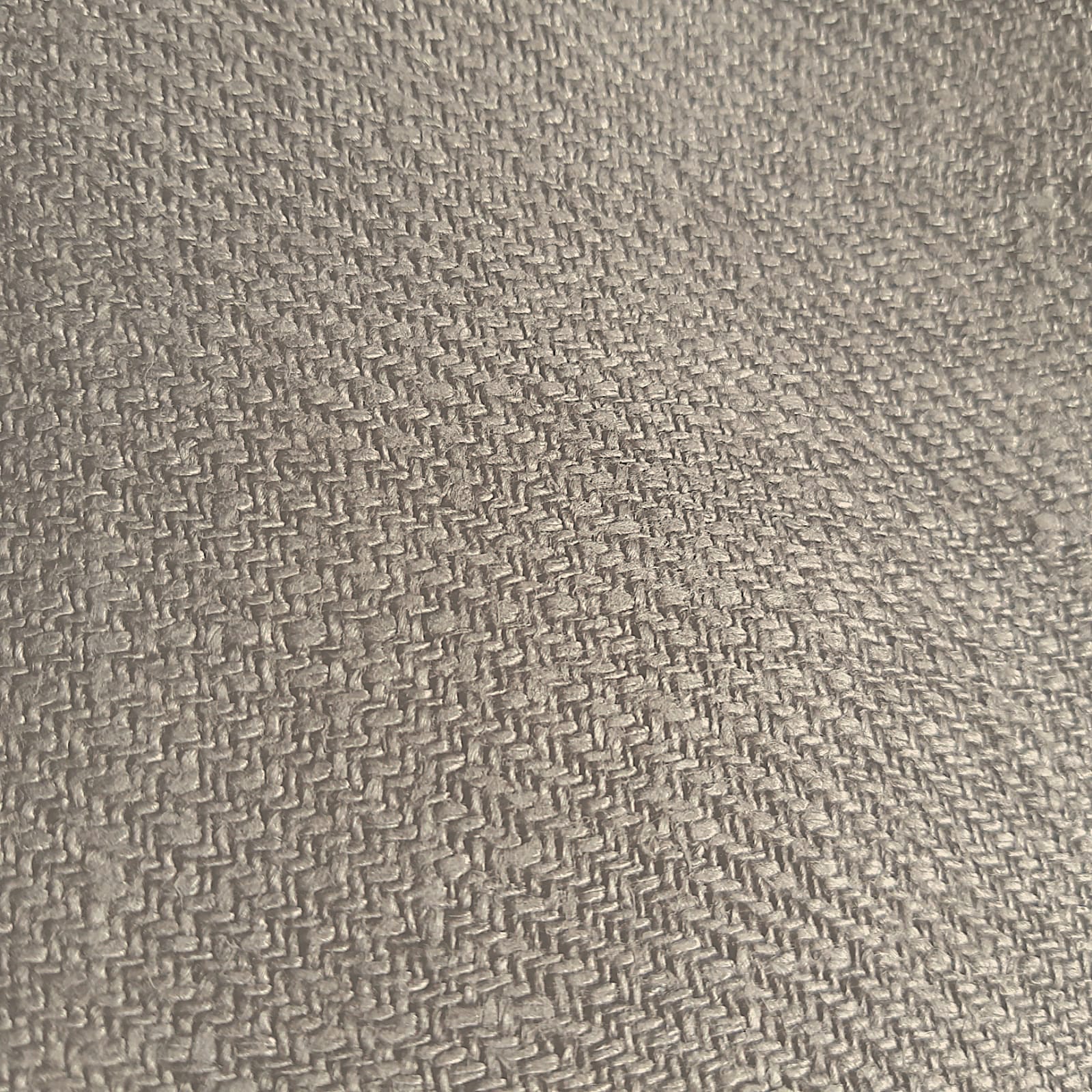 Nappe rustique brune en chanvre lavé teint 1m x 1m80