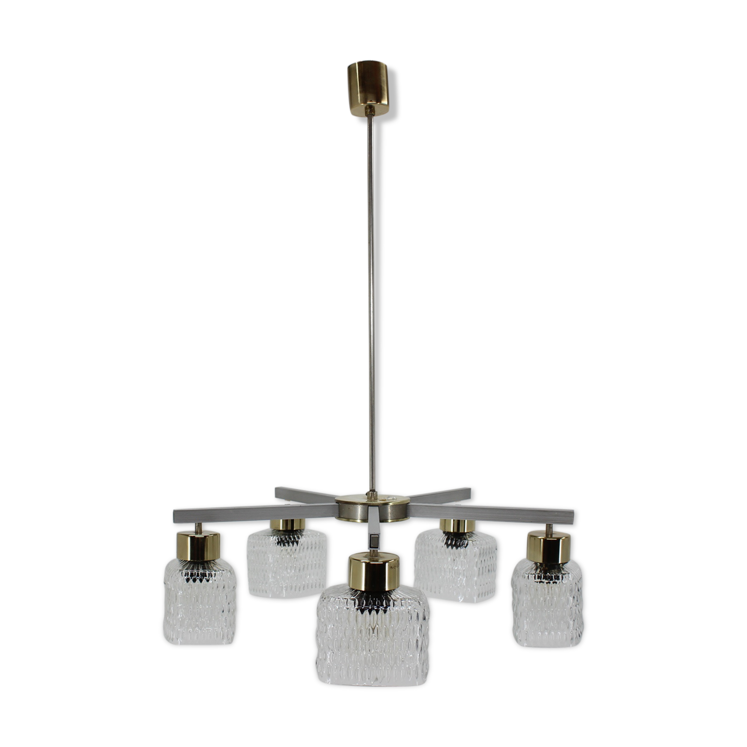 Chandelier by Kamenicky Senov,1970