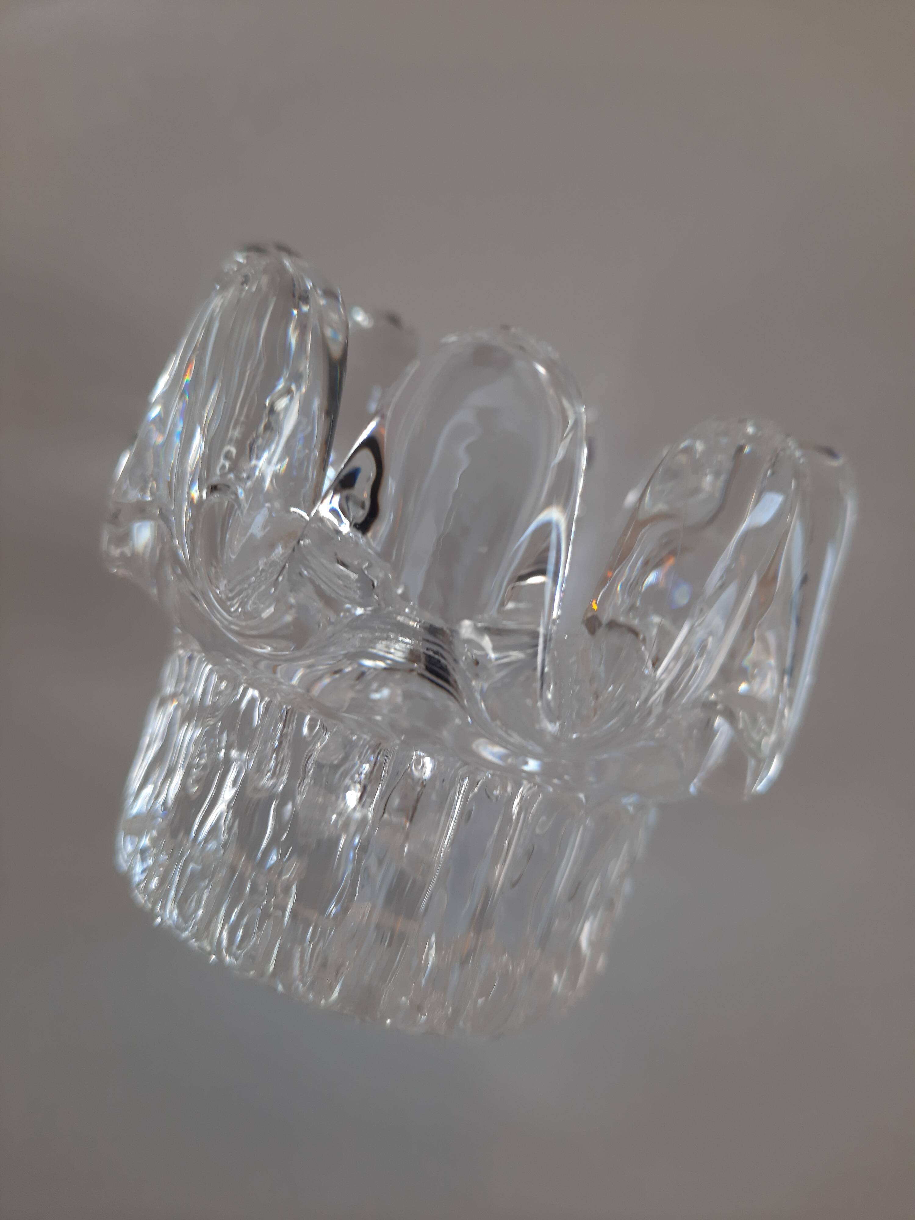 Candlestick duo by Goran Warff for Kosta Boda 70s