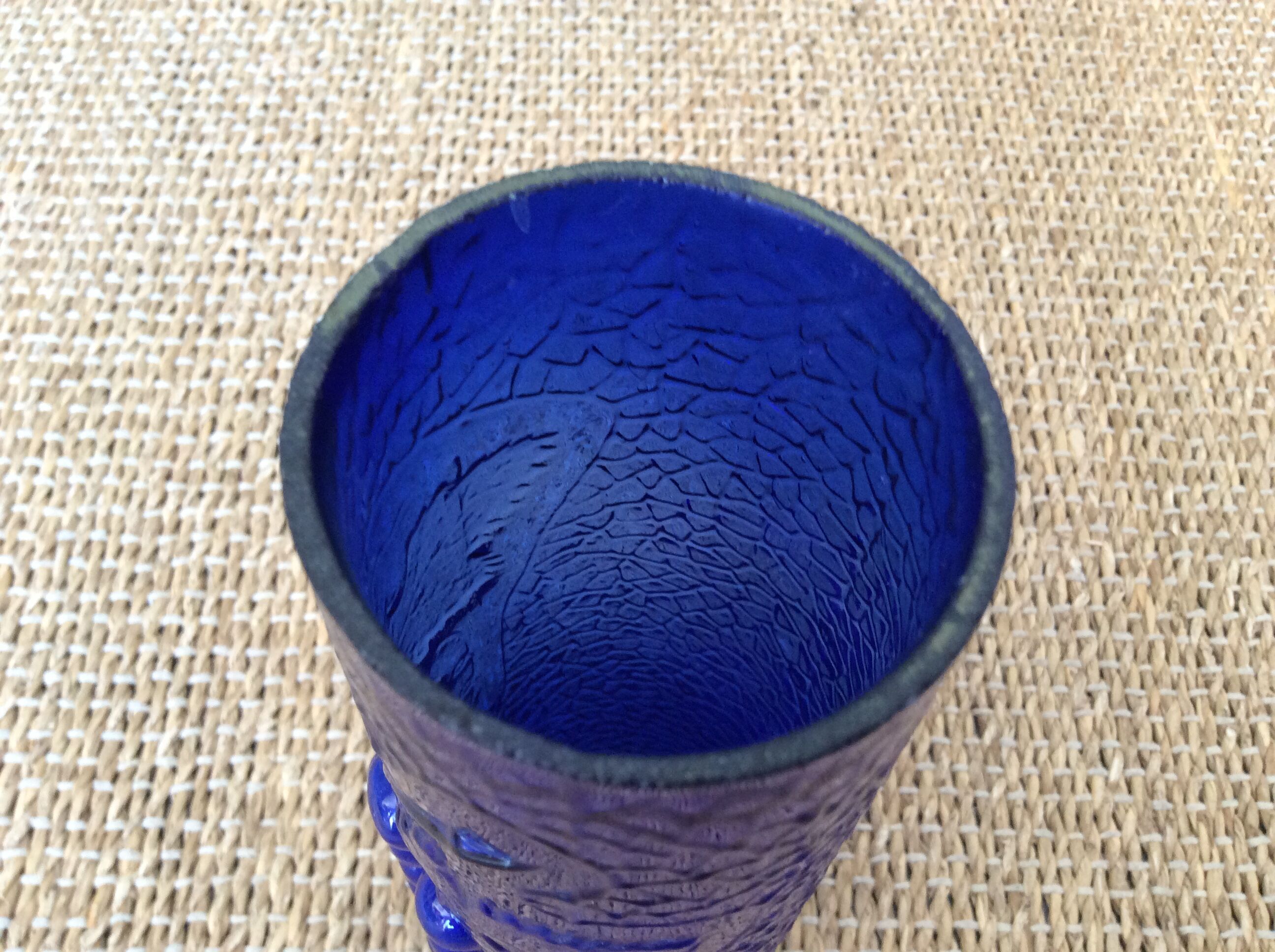 Blue vase