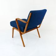 Pair of armchairs par Selman Selmanagic pour Veb Deutsche Werkstätten Hellerau