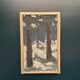 Original Vintage Swedish Oil on Panel – “Tre träd” by Svän Grandin – Signed – Vintage & Framed