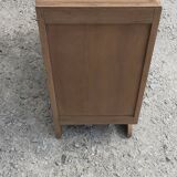 Chest of drawers 3 drawers art deco wood raw