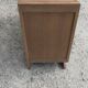 Chest of drawers 3 drawers art deco wood raw