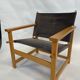 Vintage Safari Chair 1980s Hyllinge Møbler Denmark