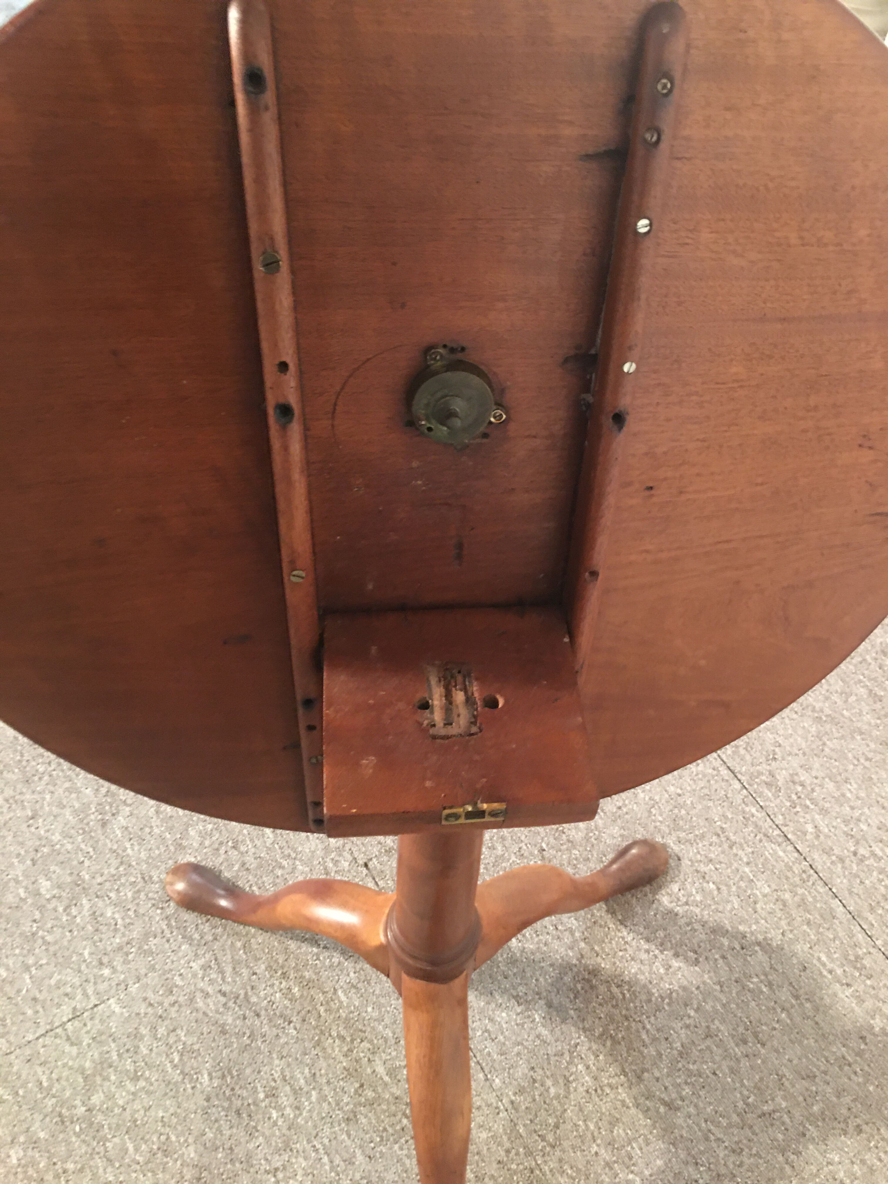 Mahogany side table