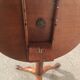 Mahogany side table