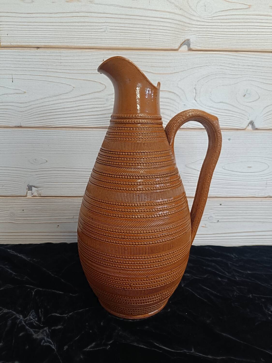 Terracotta pitcher