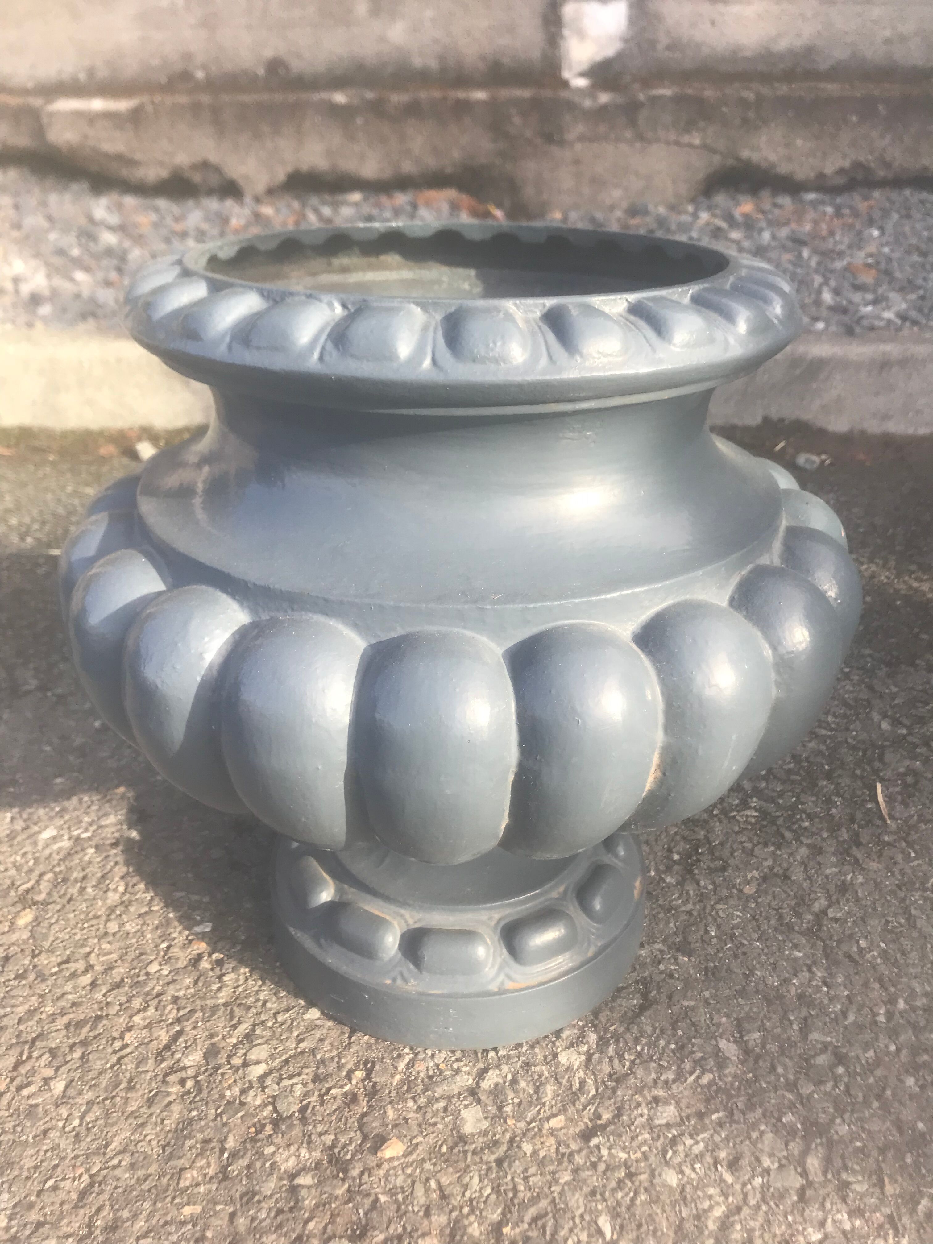 Pair of vase cast Corneau Charleville Mézières