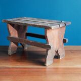 Repose pied en bois