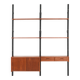 Teak shelving unit, Danish design, 1960s, production: Denmark