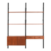 Teak shelving unit, Danish design, 1960s, production: Denmark