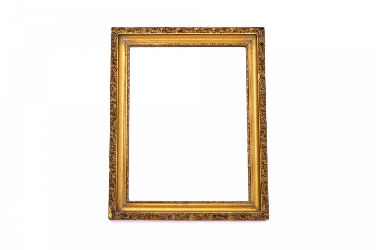 Mirror in gold frame, France, mid-20th century.
