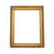 Mirror in gold frame, France, mid-20th century.