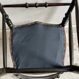 Reupholstered Napoleon III chairs