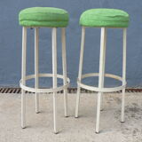 Bar vintage metal stools
