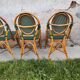 4 chaises vintage de bistrot parisien