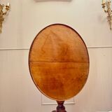 Louis XVI mahogany pedestal table, 18th century