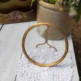 Golden photo frame