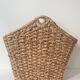Vintage wicker magazine holder
