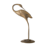 Brass heron 25 cm