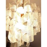 Murano-Style Glass Sputnik Chandelier