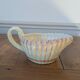 Gravy boat in slipware