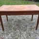 Vintage oak desk table with 2 drawers