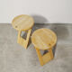 Pair of foldable stools by Adrian Reed