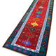Hand-Knotted Rustic Turkish Red Runner Carpet 88 cm x 371 cm