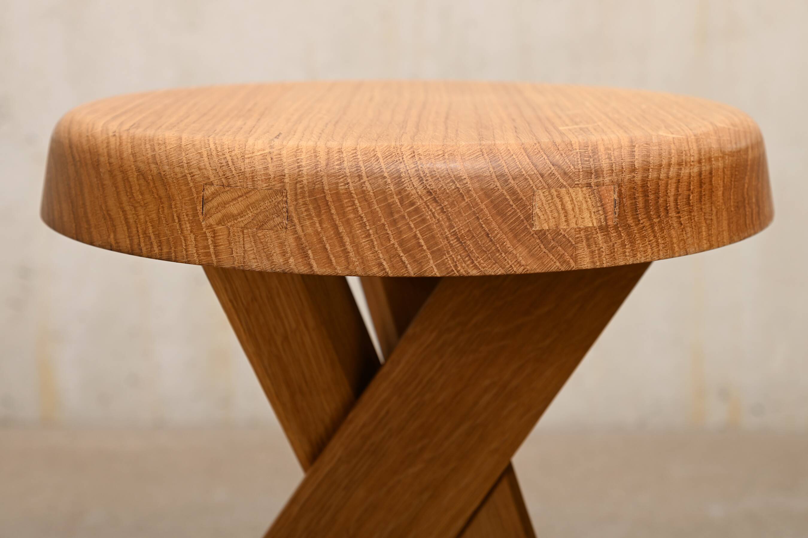 Pierre Chapo S31B Stool OAK by Chapo Creation France