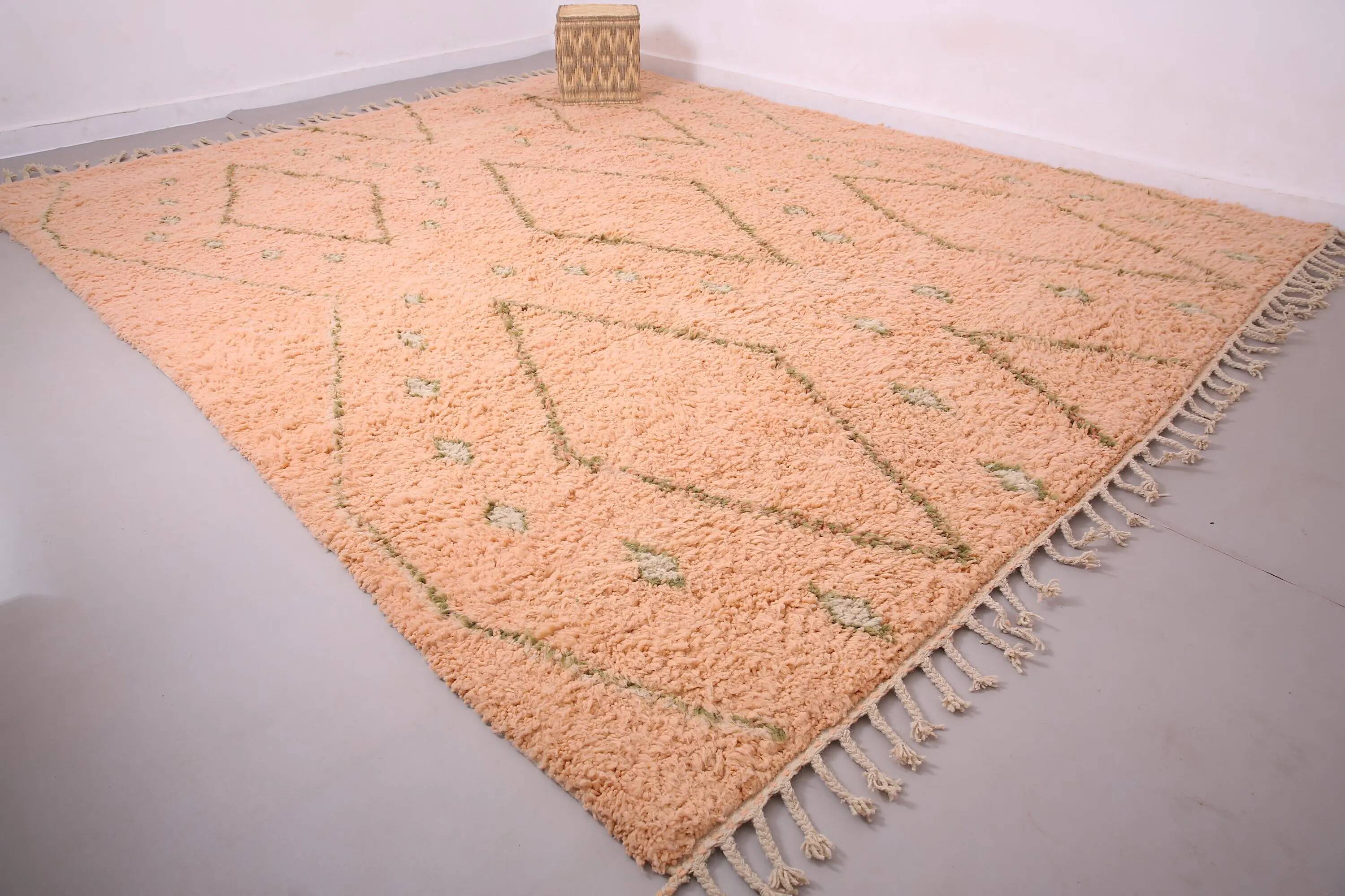 Traditional handmade carpet 250cm x 150cm Moroccan