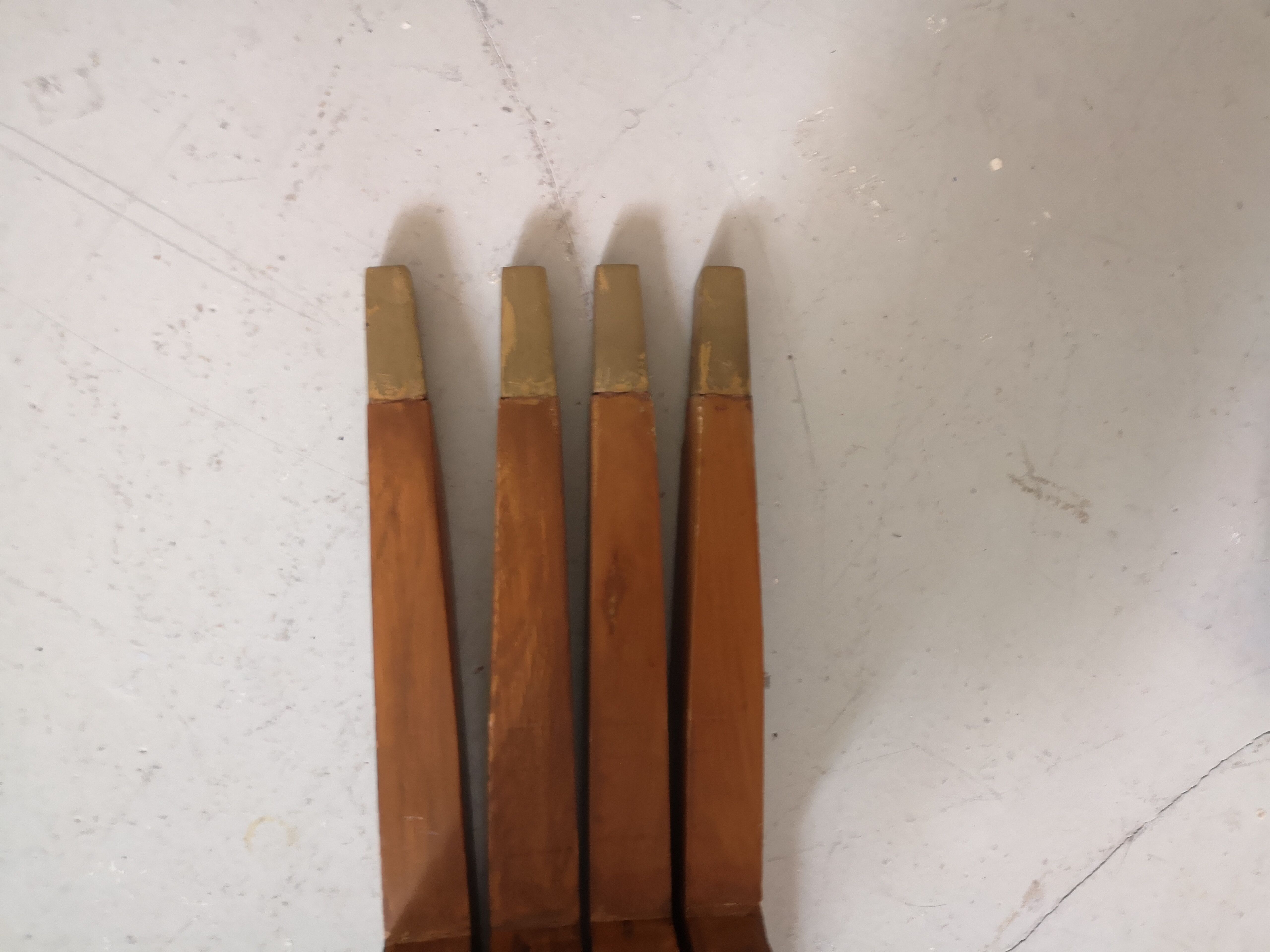 Scandinavian coffee table in star wood and glass 1970