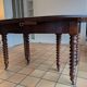 Extendable walnut table