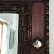 Miroir Palladio Italie 1968, verre vieilli, cadre décoratif sculptural