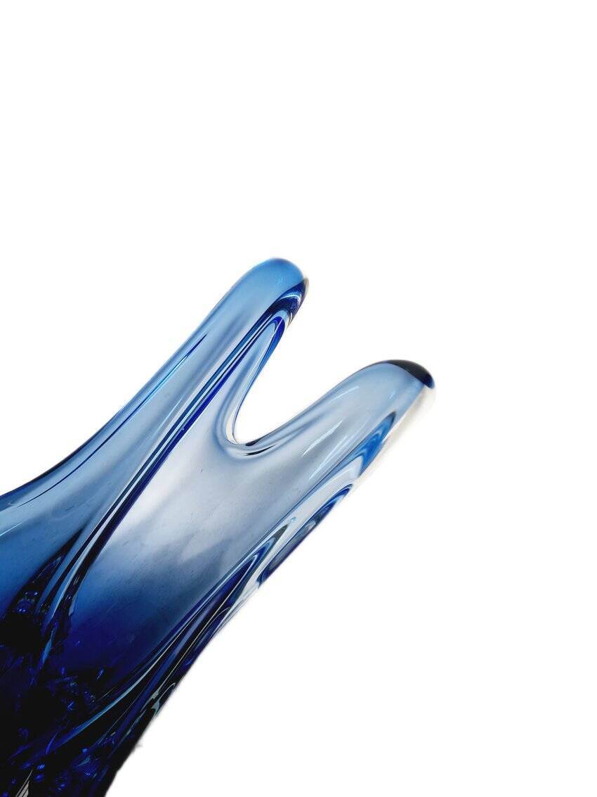 Postmodern Murano glass fruit bowl, Italy, 1950s