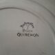 Plat rond  en faïence de Badonviller modèle Quiberon  diam 28 cm
