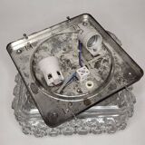 Ceiling / Wall lamp Glashutte Limburg 1960's