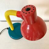 Desk lamp 80s tricolor