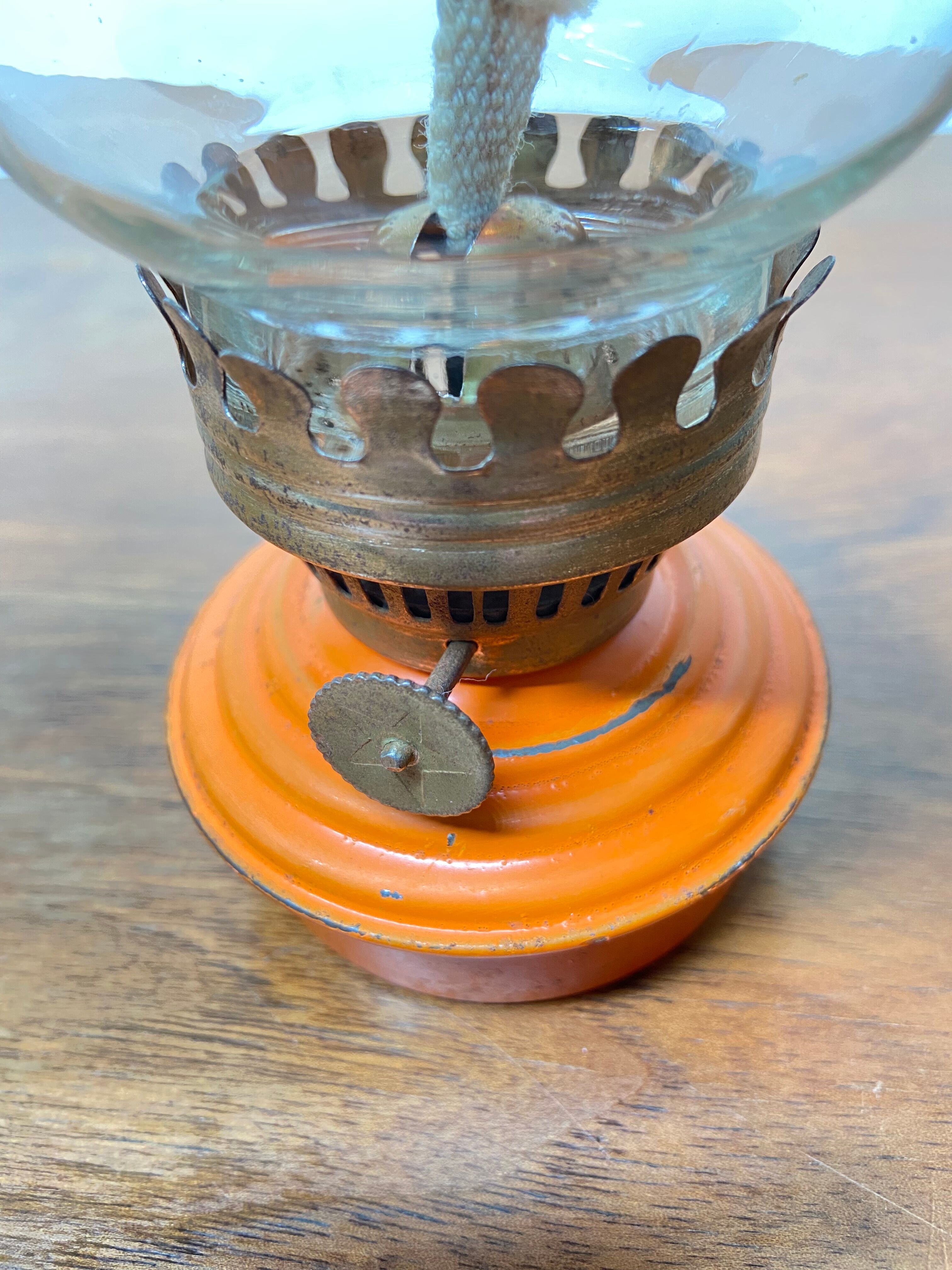 Vintage kerosene lamp