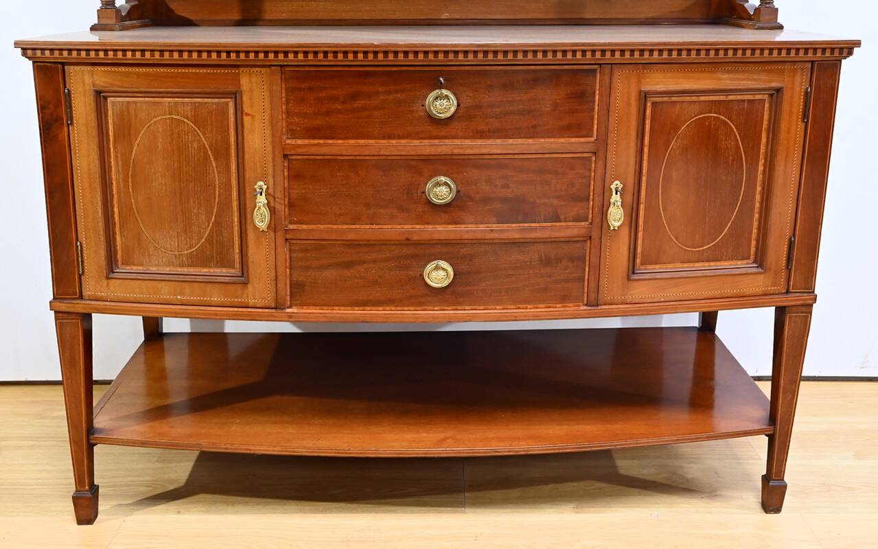Two-body mahogany buffet - 1920