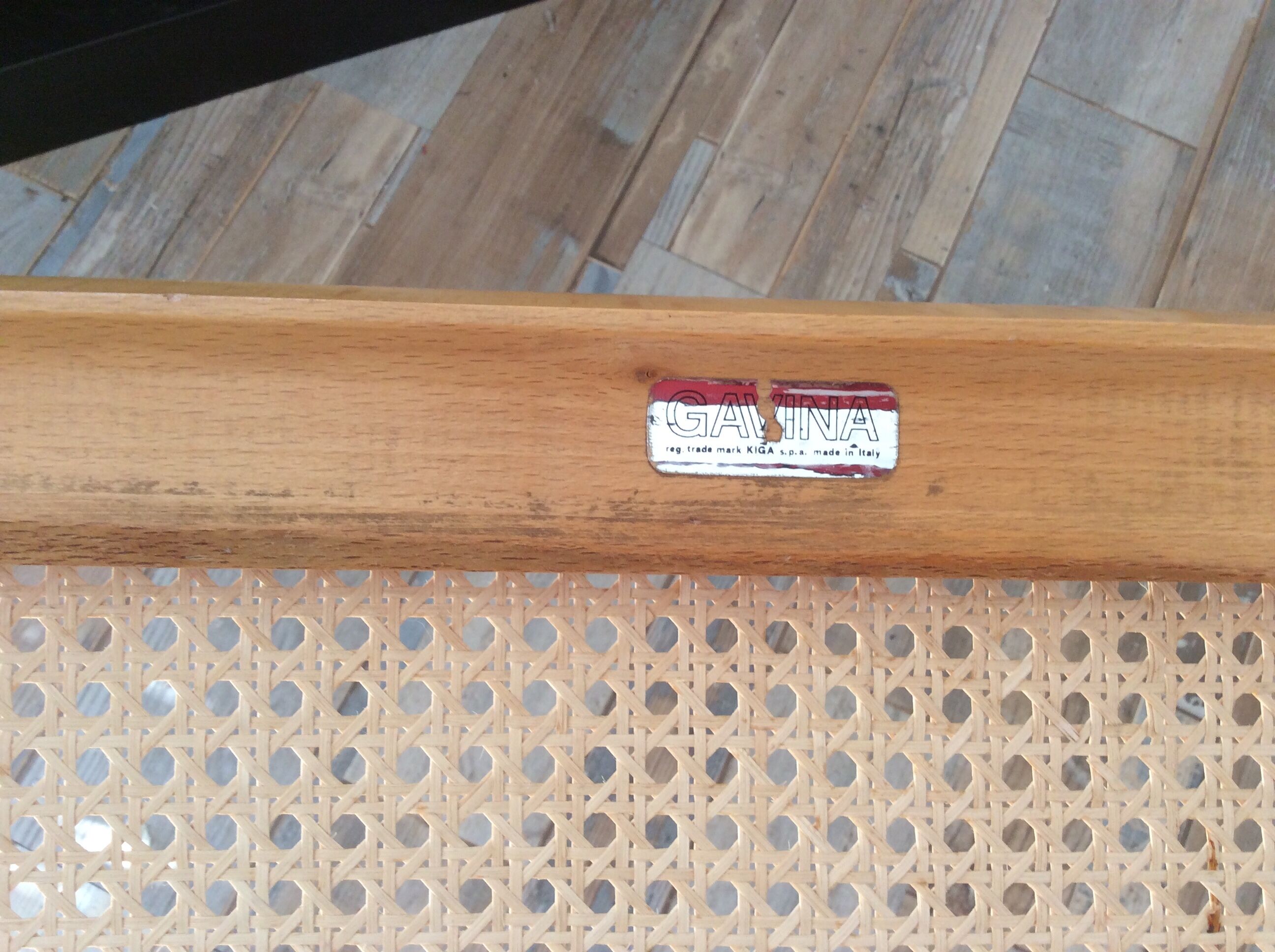 Chair Marcel Breuer Cesca B32 edition Gavina