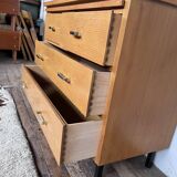 Ancienne commode chiffonnier semainier 1950