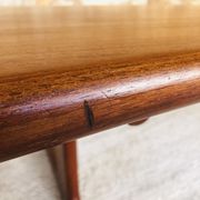 Table basse en teck danoise, Johannes Andersen pour CFC Silkeborg, Circa 60's