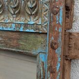 Mirror in old wooden frame, 174x100 cm