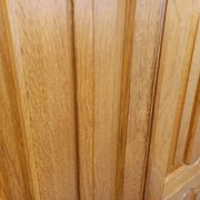 Vintage Guillerme et Chambron wardrobe in solid oak from the 60s