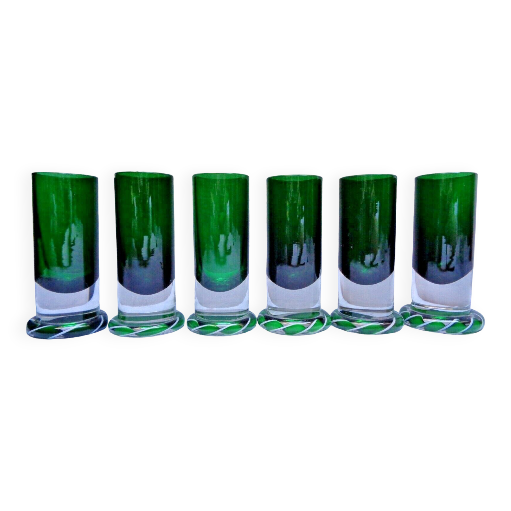 Saint louis cordillere 6 shot shot sake digestive glasses