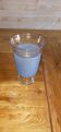Blue granite vase