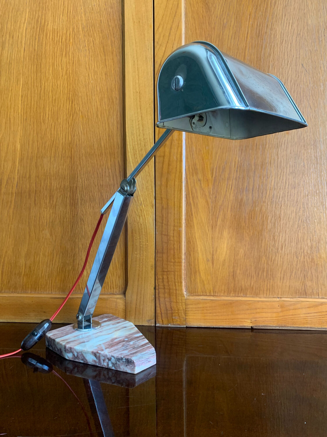Art Deco articulated lamp